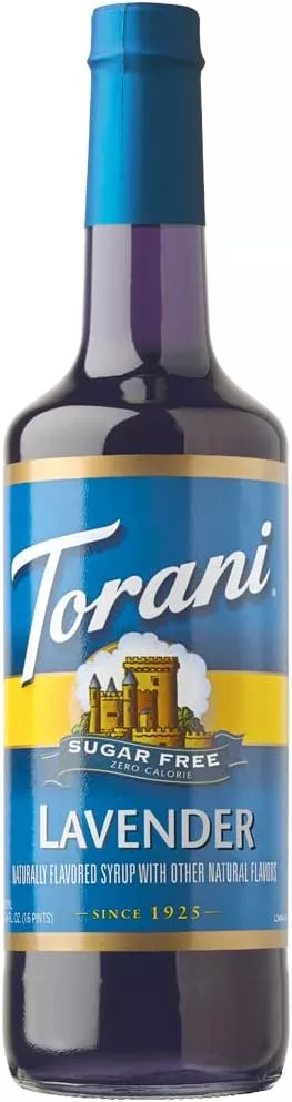 Torani Sugar Free - Lavender 750ml PET