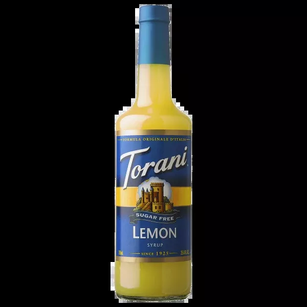 Torani Sugar Free Lemon Syrup - Bottle (750mL)