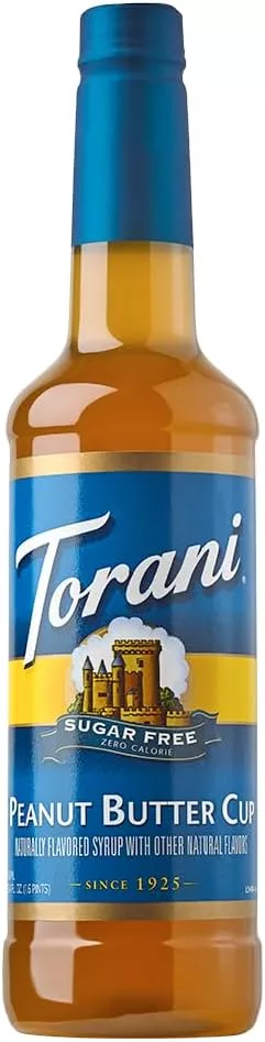 Torani Sugar Free - Peanut Butter Cup 750ml PET