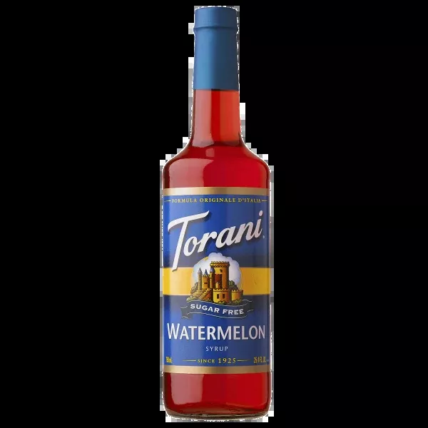 Torani Sugar Free Watermelon Syrup - Bottle (750mL)