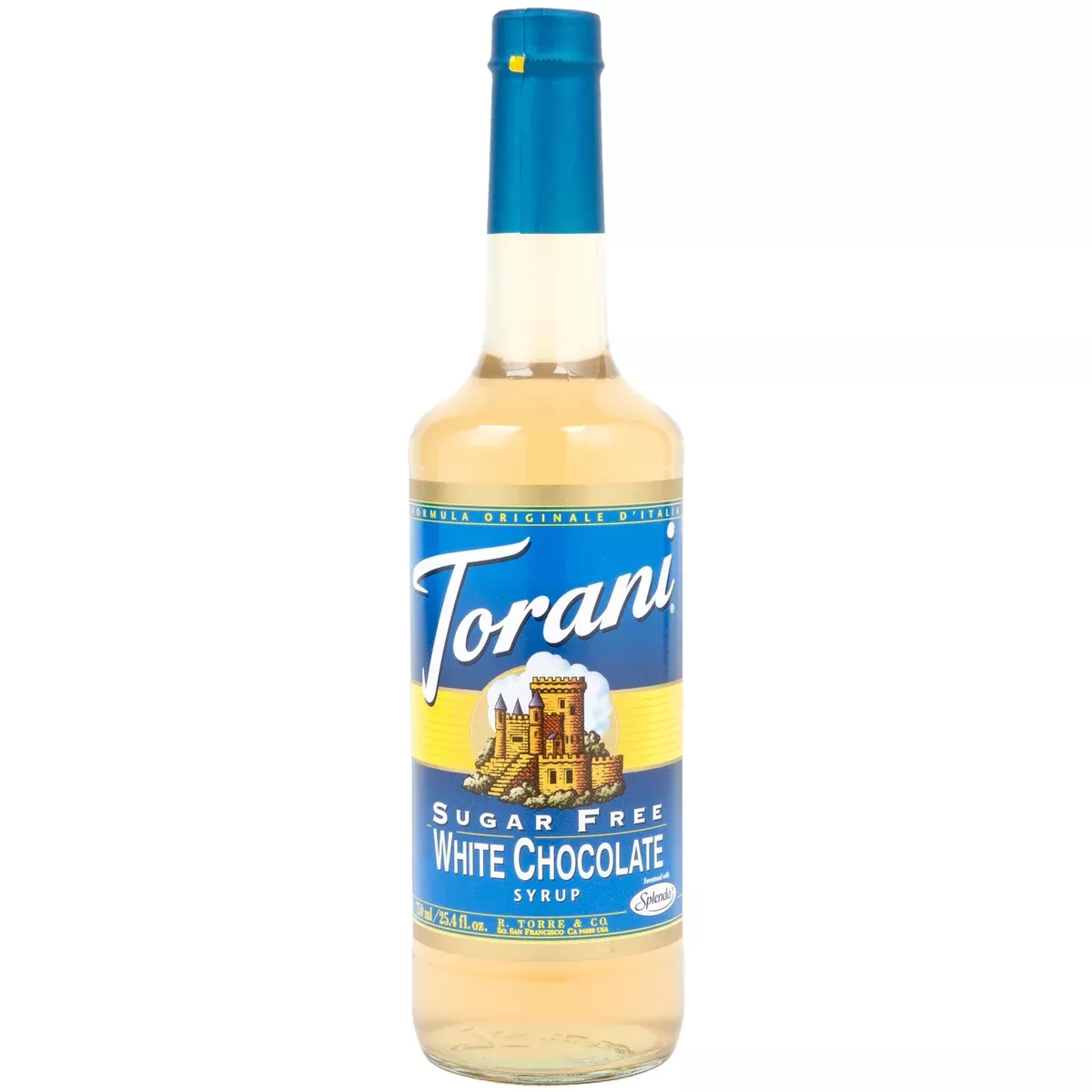 Torani Sugar Free White Chocolate 750ml
