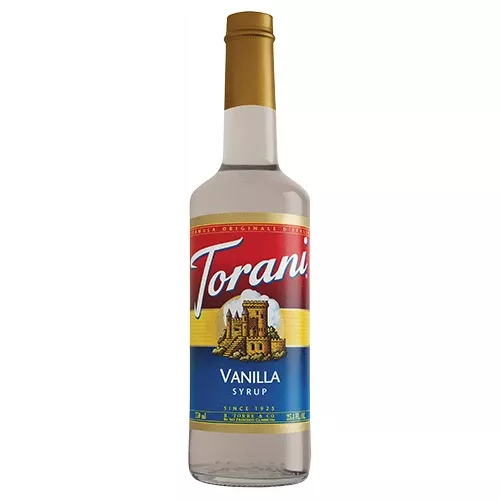 Torani Vanilla Syrup - Bottle (750mL)