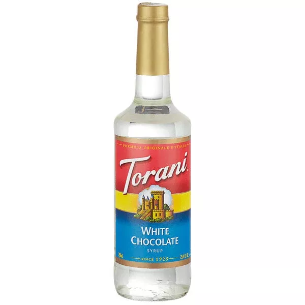 Torani White Chocolate 750ml