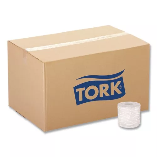 Tork 2465110 2-Ply Septic Safe Advanced Bath Tissue - White (80/Carton)