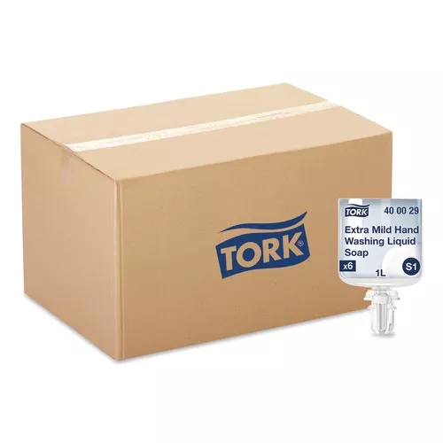 Tork 400029 1L Refill Unscented Premium Extra Mild Soap (6/Carton)