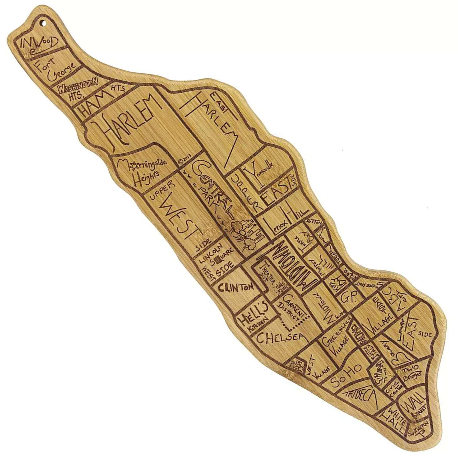 Totally Bamboo Manhattan Cutting Board – 7-1/4" X 22"
