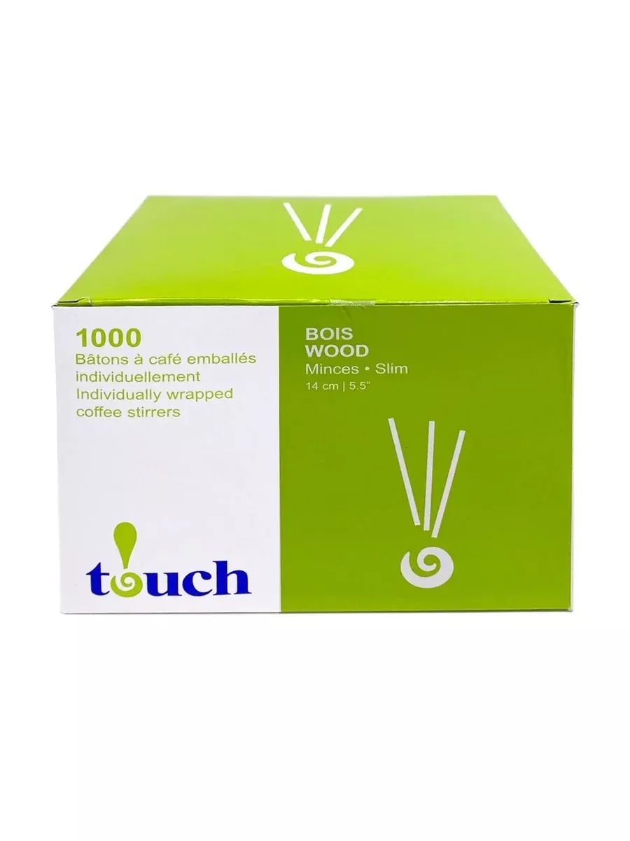 Touch - Wooden Stir Stix Box of 1000