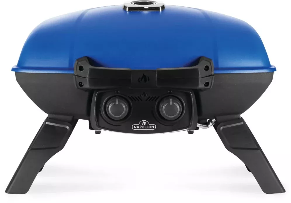 TravelQ™ 285 Portable Propane Gas Grill, Blue
