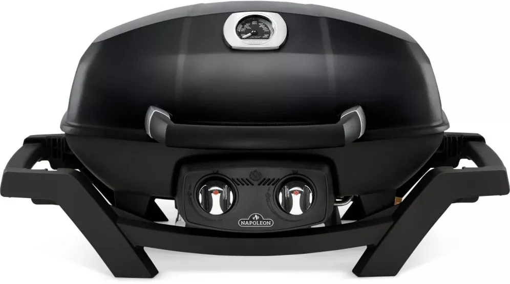 TravelQ™ PRO285 Portable Propane Gas Grill, Black