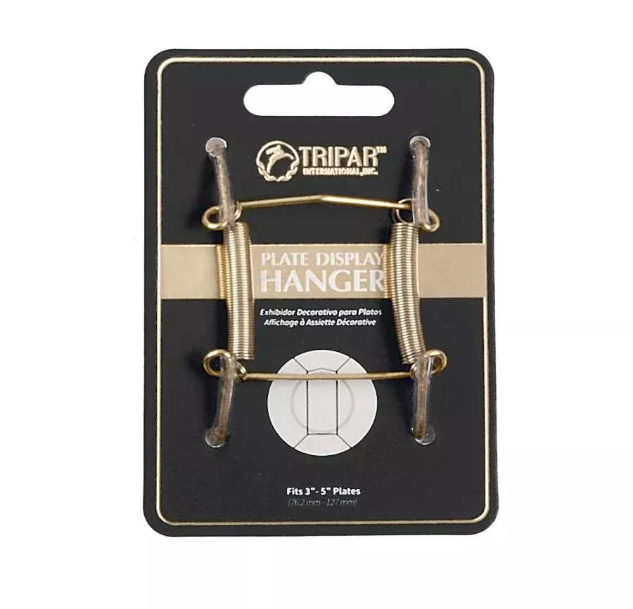 Tripar Brass Wire Plate Display Hanger – 3"-5"