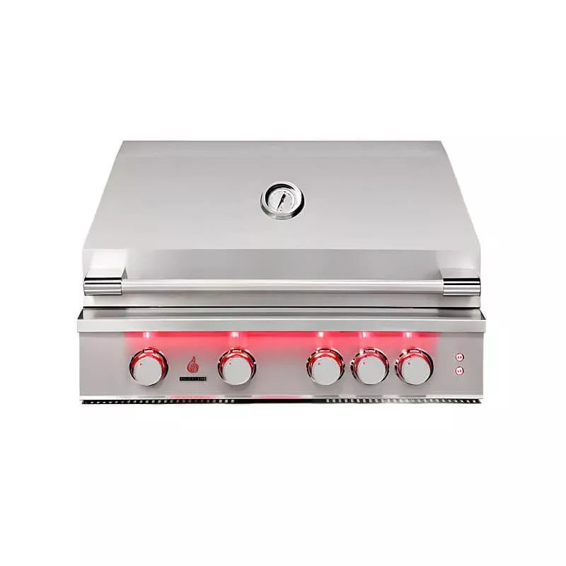TrueFlame 32-Inch 4-Burner Built-In Gas Grill