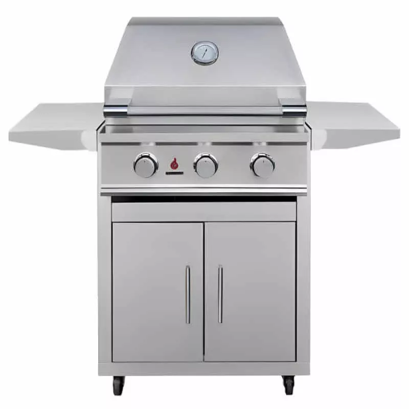 TrueFlame E Series 25-Inch 3-Burner Freestanding Gas Grill