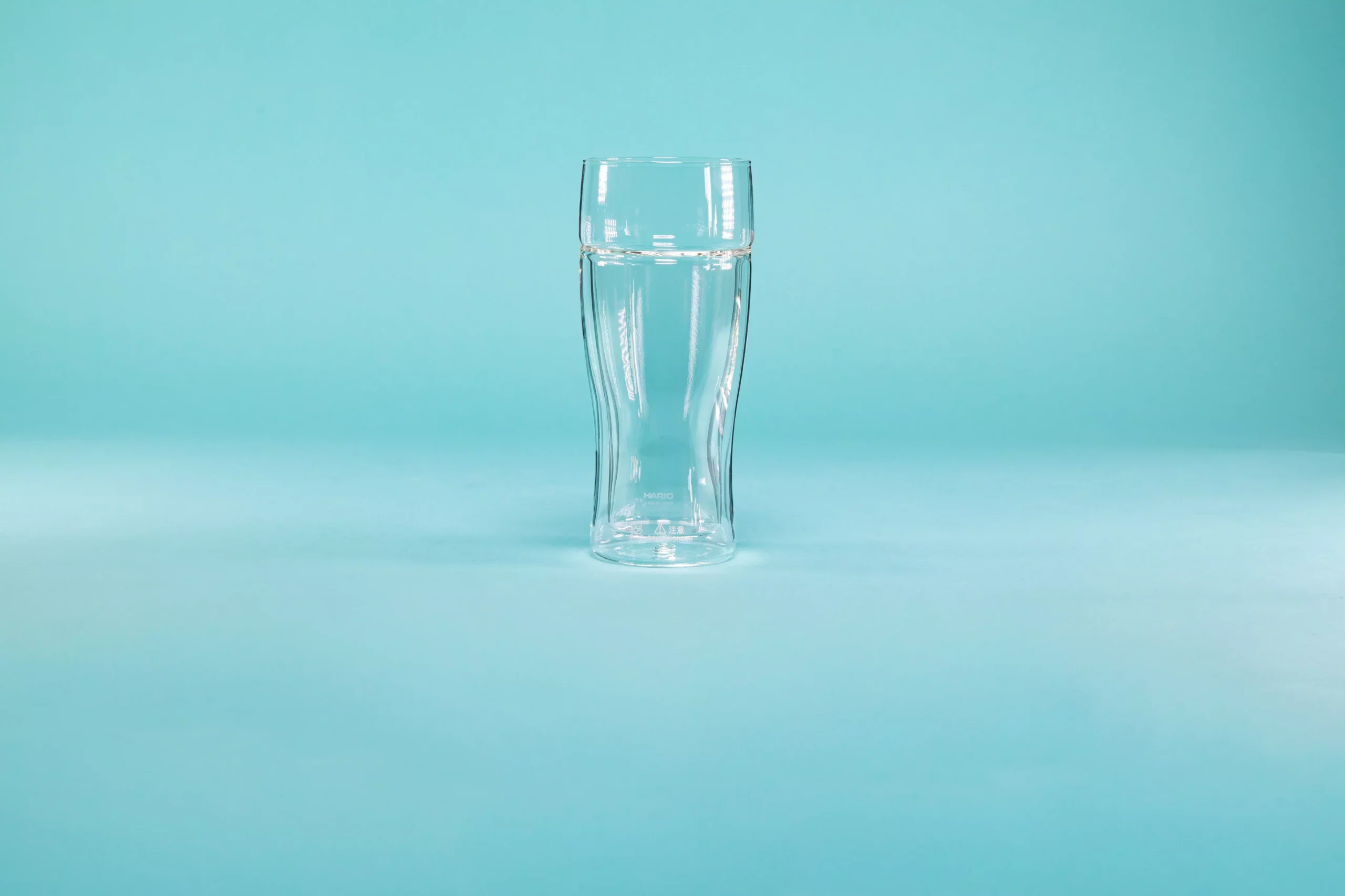 "Twin" Beer Glass