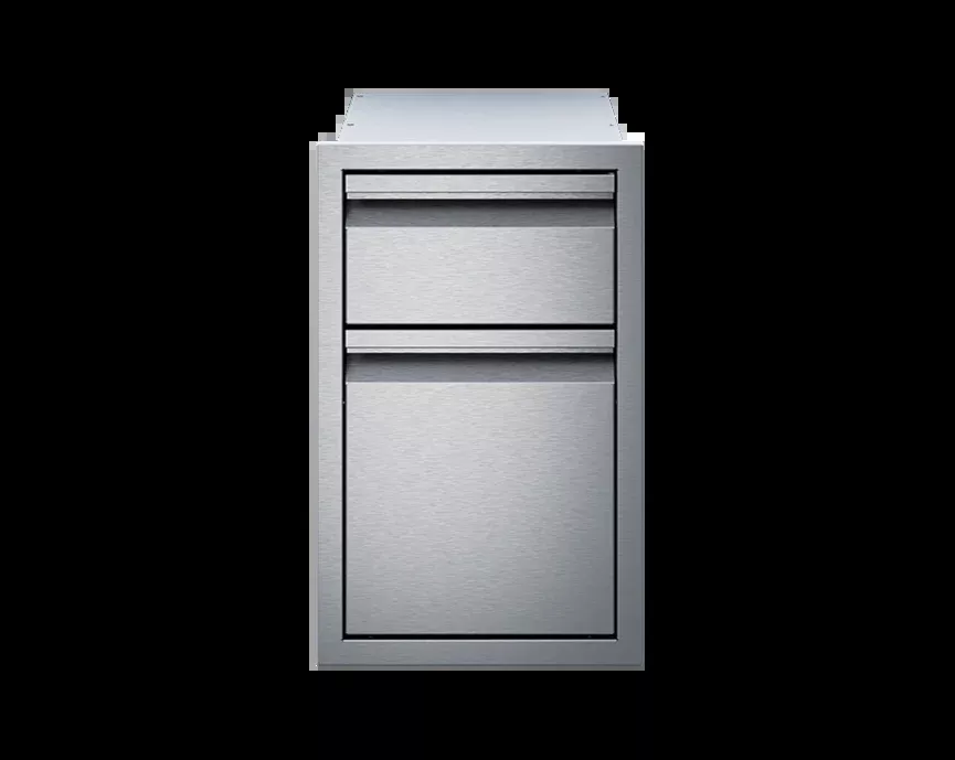 Twin Eagles 13" Double Storage Drawer - TESD132-B