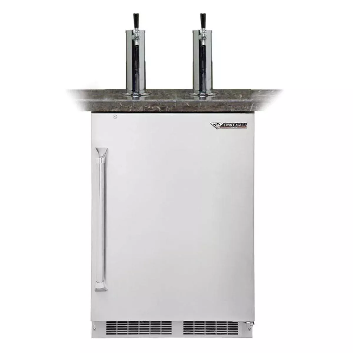 Twin Eagles 24-Inch Twin-Tap Built-In Beer Keg Dispenser
