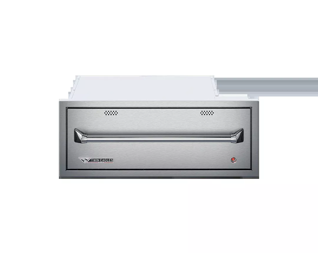 Twin Eagles 30-Inch Built-In 120V Electric Outdoor Warming Drawer