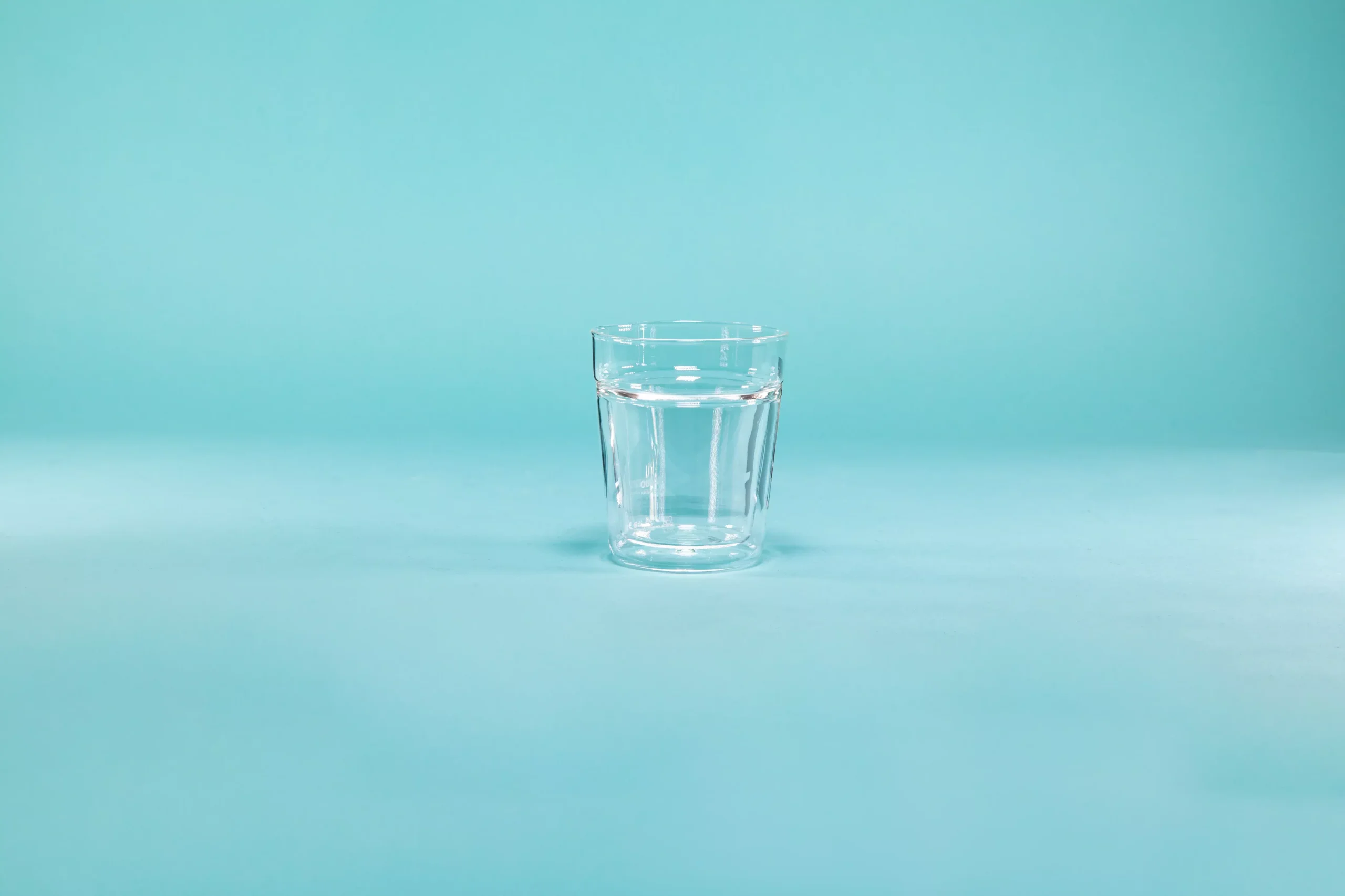 "Twin Rock" Glass
