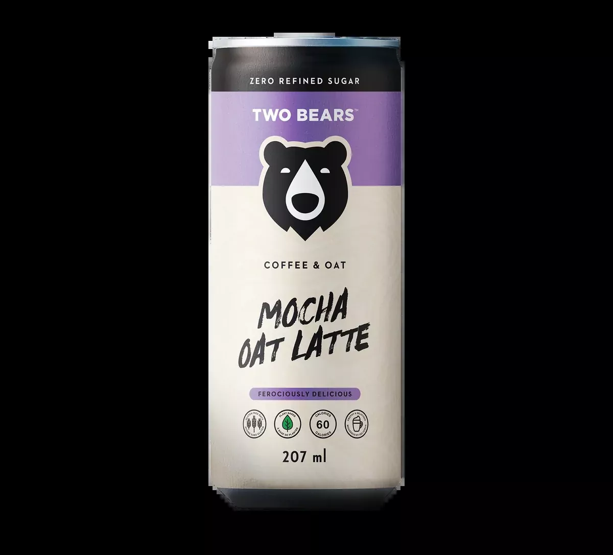 TWO BEARS - Frothed Oat Latte Mocha Flavoured Coffee