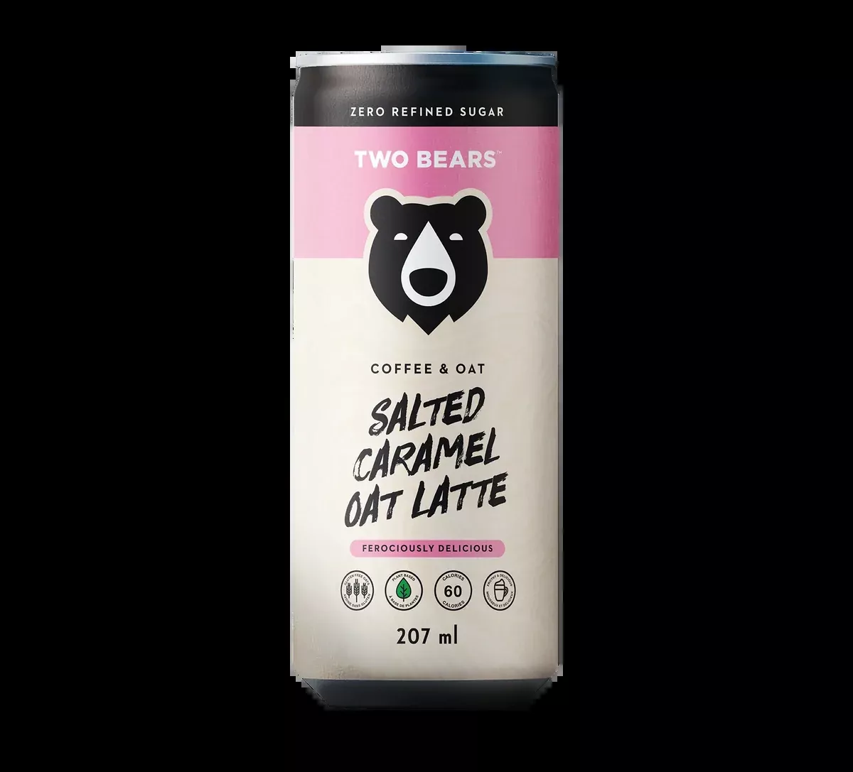 TWO BEARS - Frothed Oat Latte Salted Caramel Flavoured Coffee
