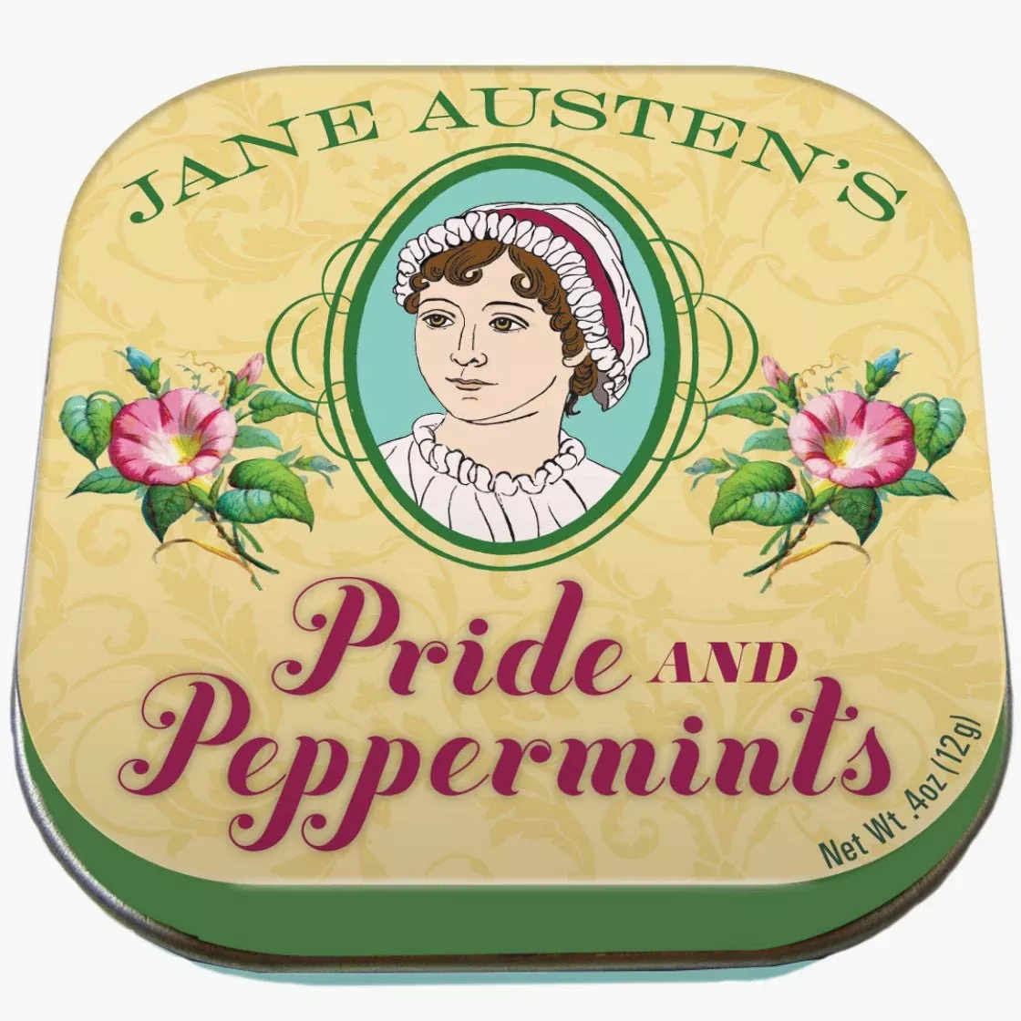 Two Tins of Jane Austen’s Pride and Peppermints Breath Mints