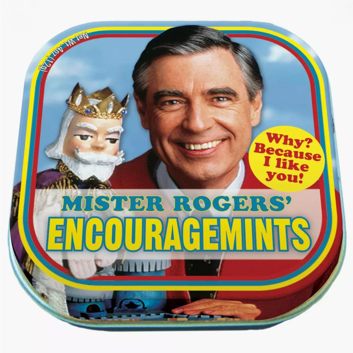 Two Tins of Mr. Rogers Encouragemints Breath Mints
