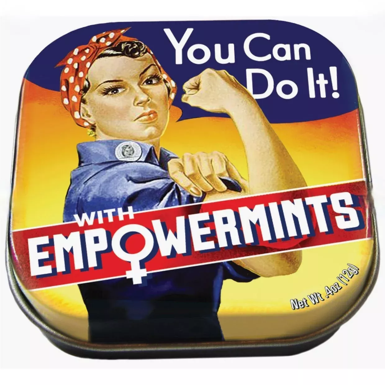Two Tins of Tiny Empowermints Breath Mints You Can Do It!