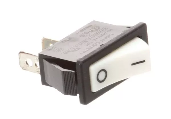 UGOLINI On-Off Switch 2 Pin, WHITE