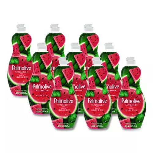 Ultra Palmolive 61047428 20 oz. Bottle Dishwashing Liquid - Watermelon Scent (9/Carton)