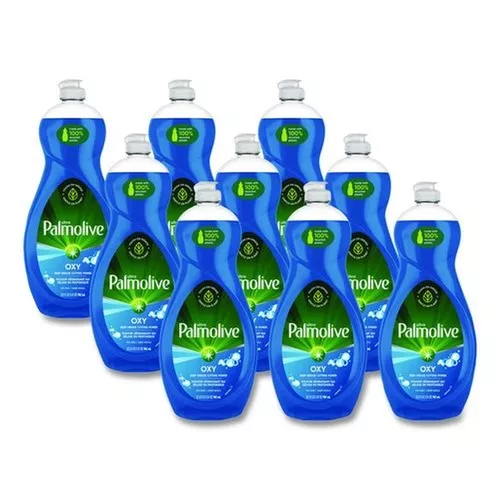 Ultra Palmolive US04273A 32 oz. Bottle Oxy Dishwashing Liquid - Fresh Scent (9/Carton)