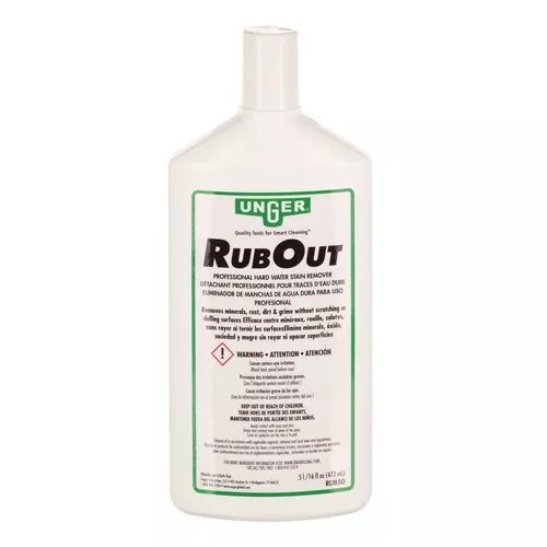 Unger UNGRUB50 RubOut 16 oz. Bottle Glass Cleaner