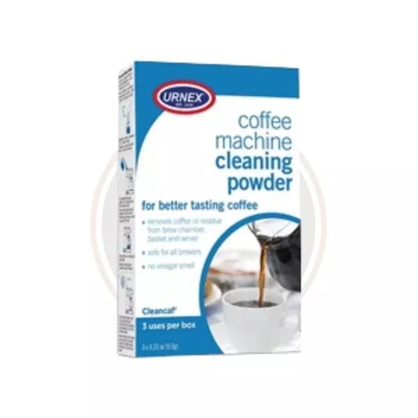 Urnex Cleancaf Espresso / Coffee Machine Cleaning Powder (3 in 1 Box)