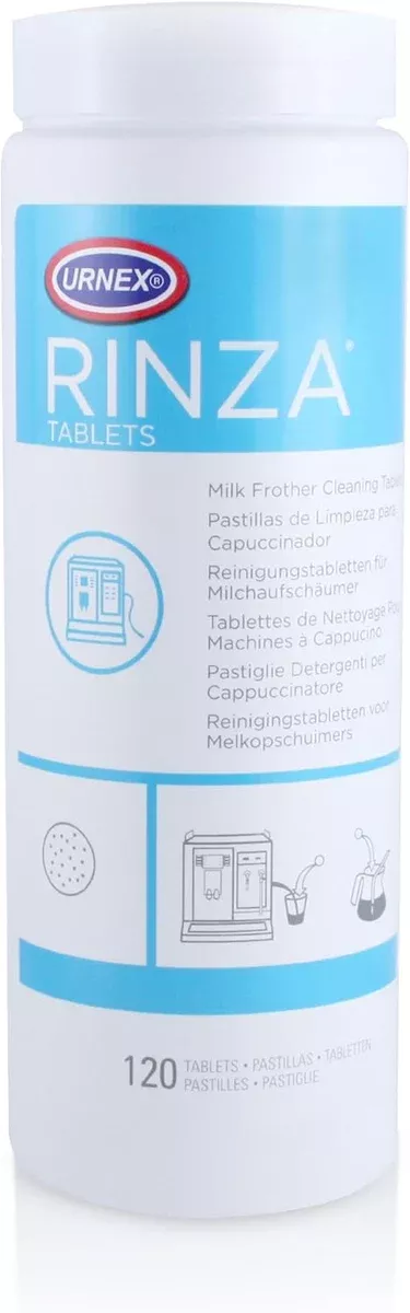 URNEX - RINZA Milk System Cleaning Tablets 120 x 4g Bottle