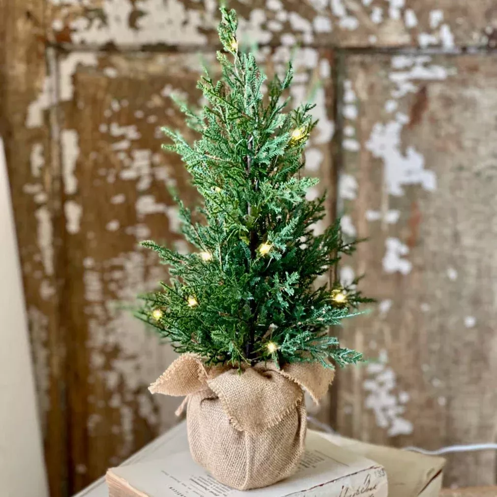 USB Powered 18” Starlit Cedar Tree