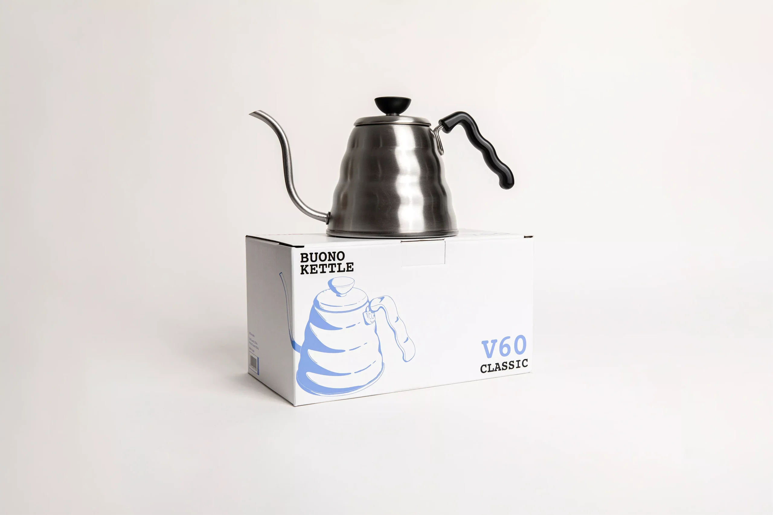 V60 "Buono" Drip Kettle 1.2L Silver