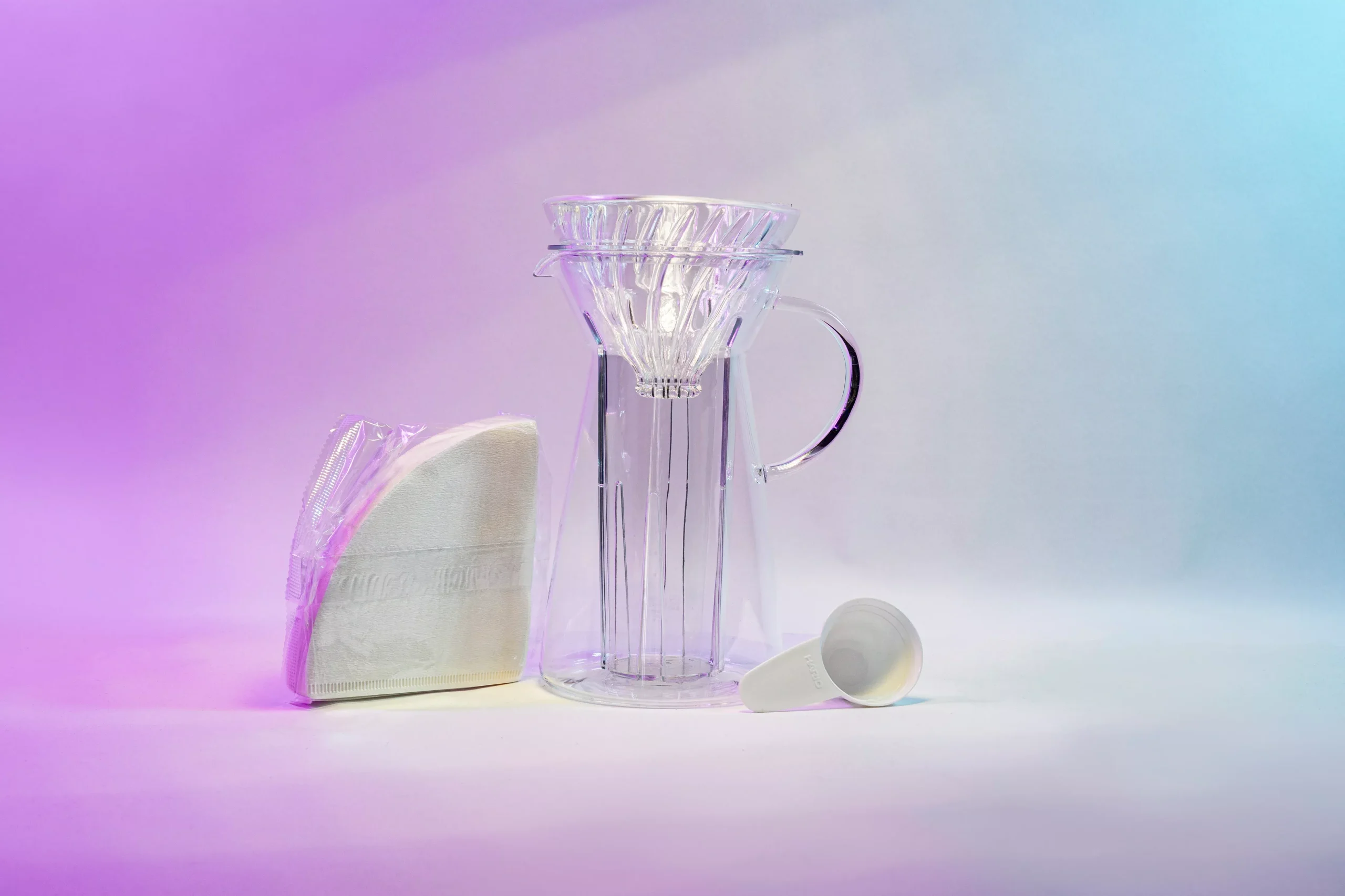 V60 Hot and Iced Glass Coffee Maker