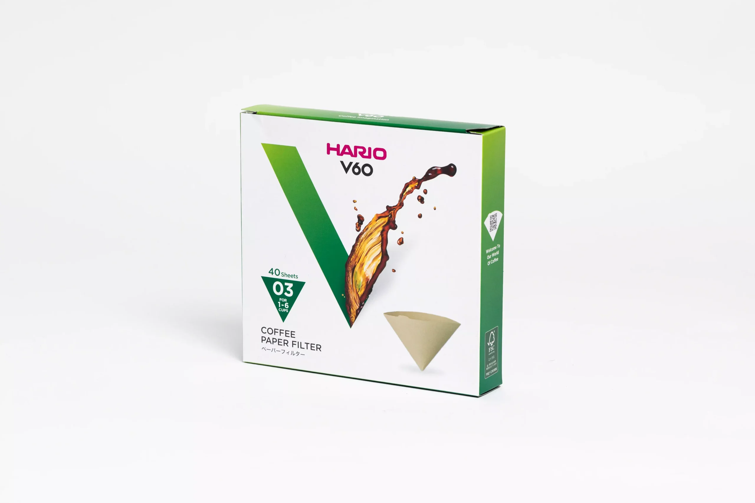 V60 Paper Filter for 03 Size Dripper
