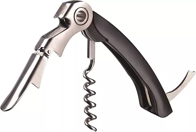 Vacu Vin Waiter's Corkscrew + Foil Cutter and Bottle Opener