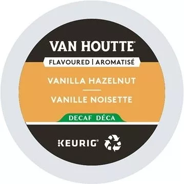 Van Houtte - Decaf Vanilla Hazelnut 24 Pack