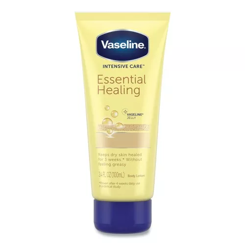 Vaseline 10305210044484 3.4 oz. Squeeze Tube Intensive Care Essential Healing Body Lotion
