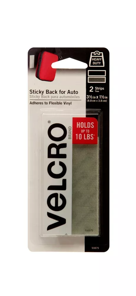 VELCRO Heavy Duty Sticky Back Strips – White – 10lb – Pack of 2