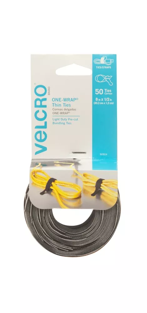 VELCRO One-Wrap Thin Pre-cut Ties