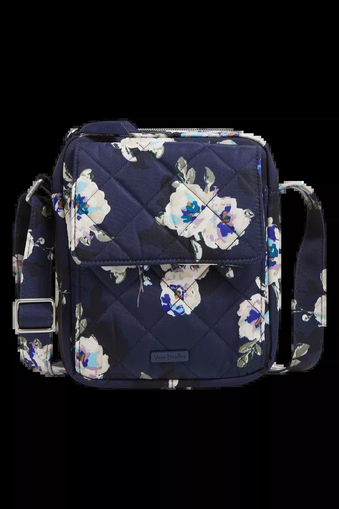 Vera Bradley Performance Twill Small Crossbody Bag – Blooms and Branches Navy