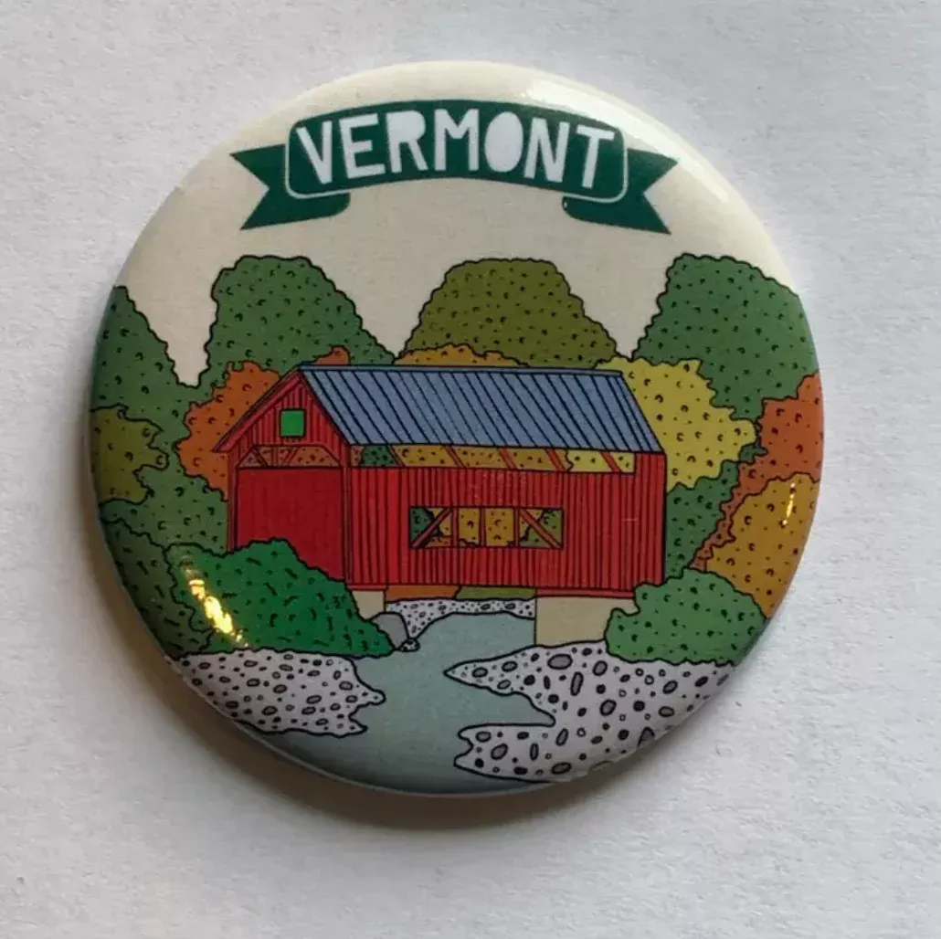 Vermont Covered Bridge Magnet