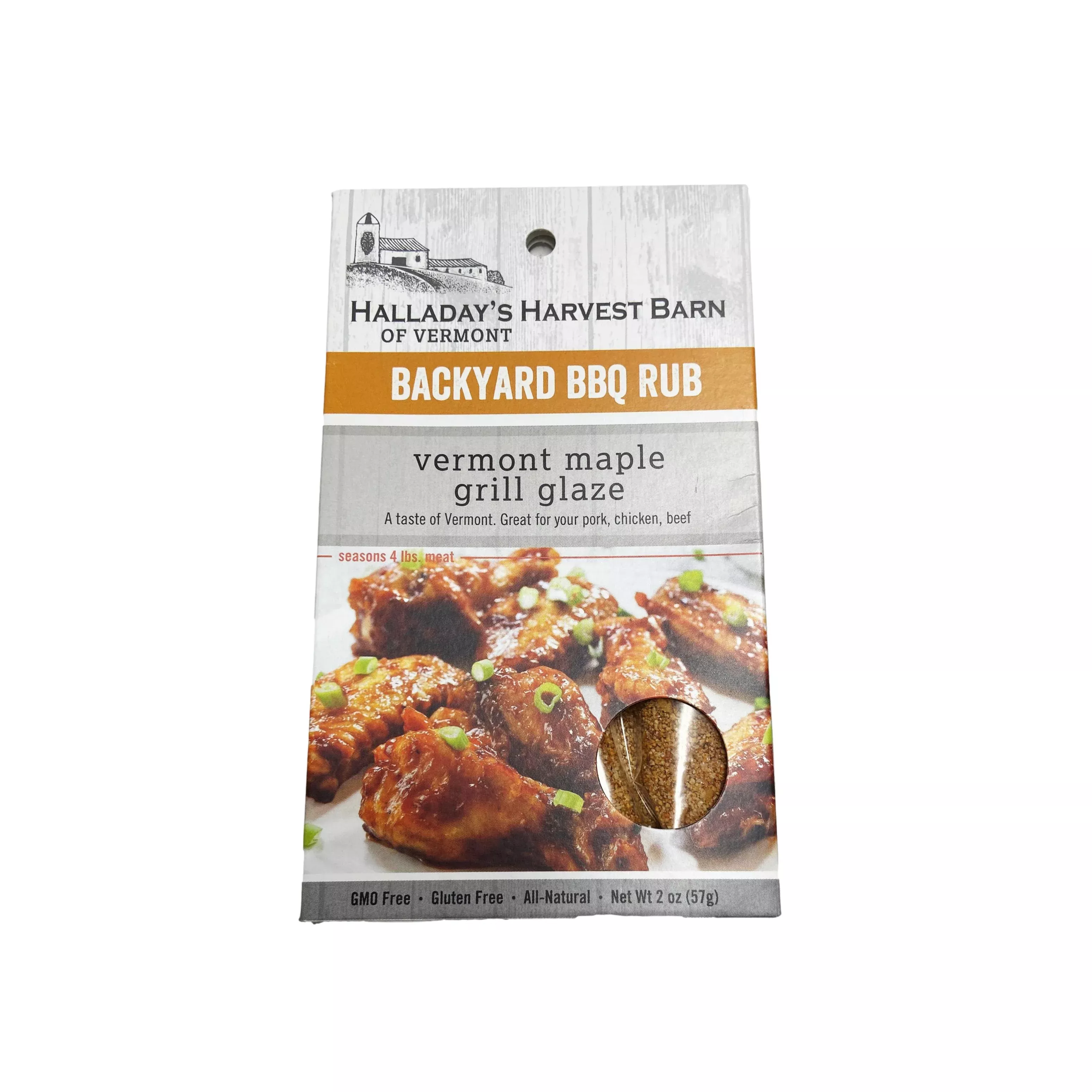 Vermont Maple Grill Glaze BBQ Rub
