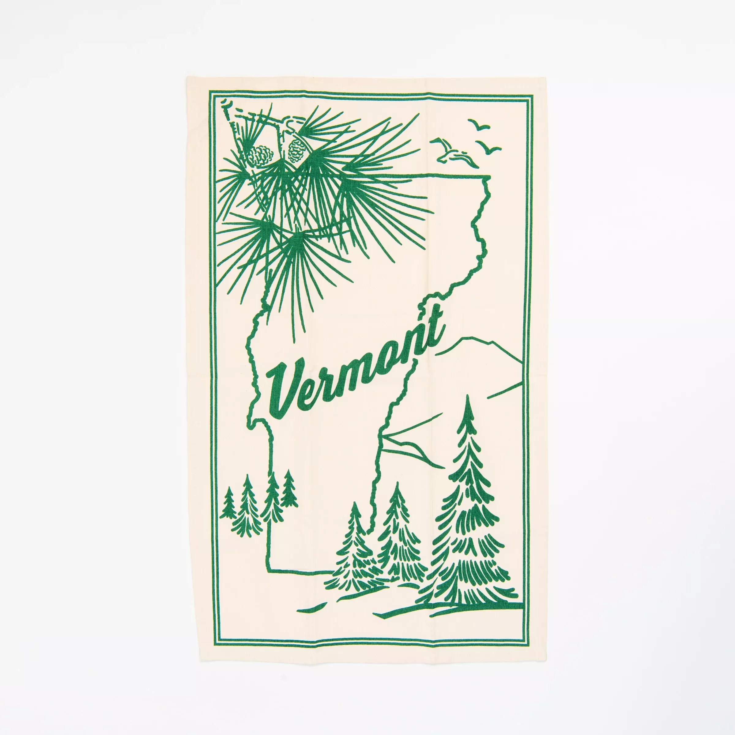Vermont State Tea Towel