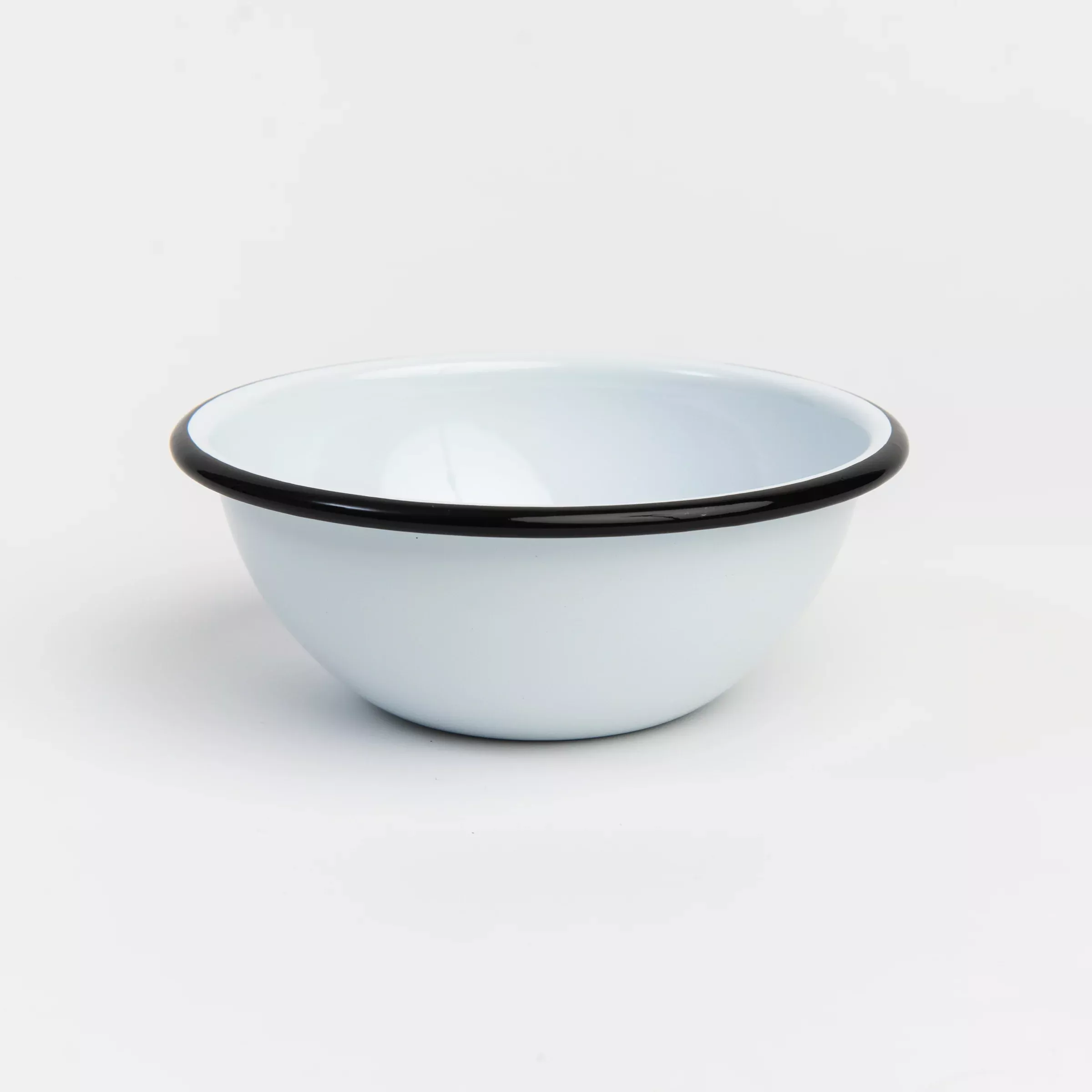 Vintage Enamelware Cereal Bowl