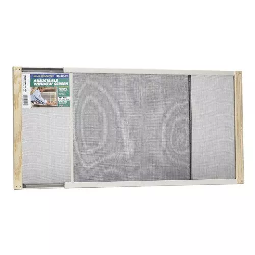 W.B. Marvin Adjustable Window Screen – 10" x 21"-37"