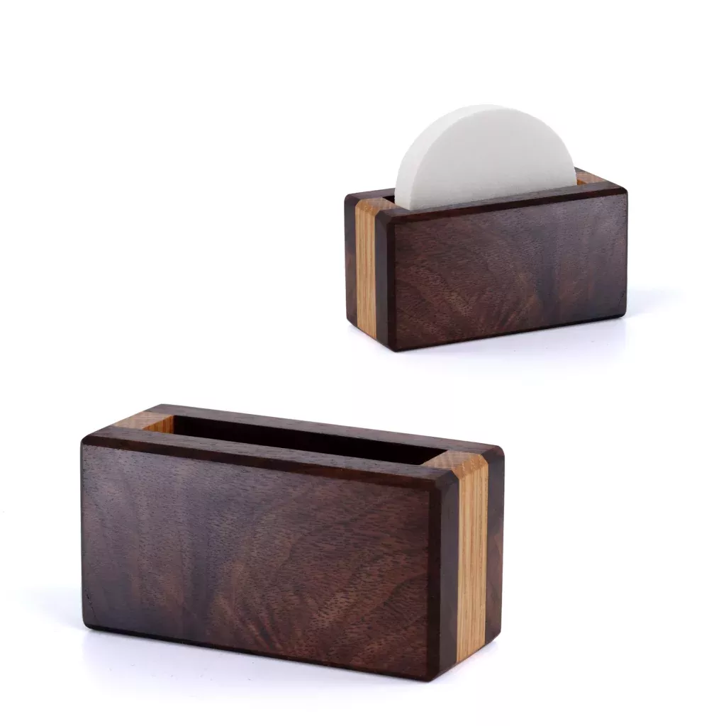 Walnut Paper Filter Holder – Walnut & Oak
