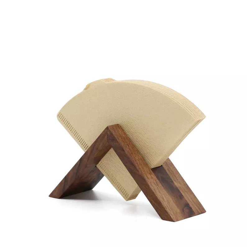 Walnut V60 Paper Holder