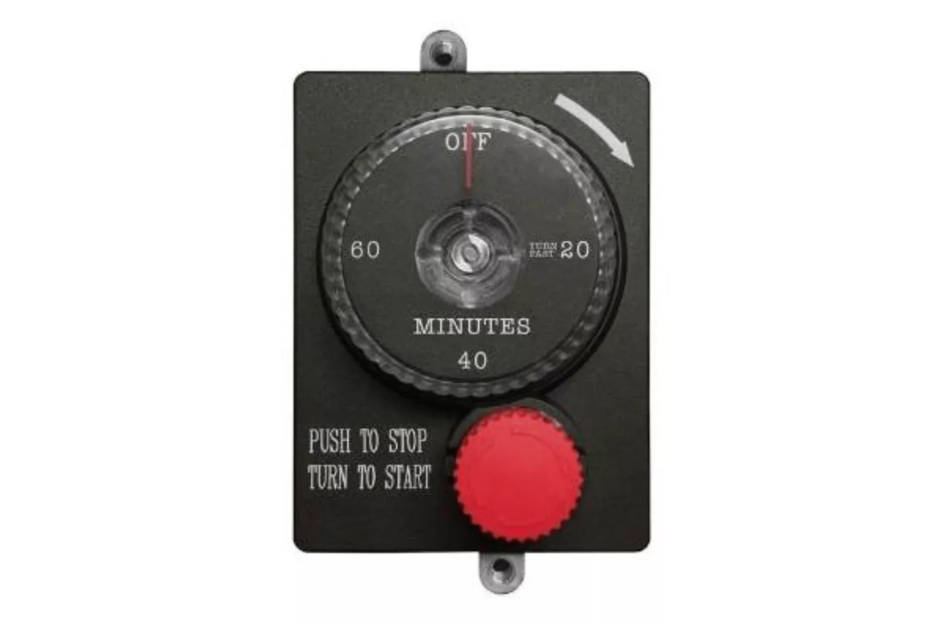 Warming Trends 1-Hour Dial Timer with Manual Emergency Shut-off DTES1HR